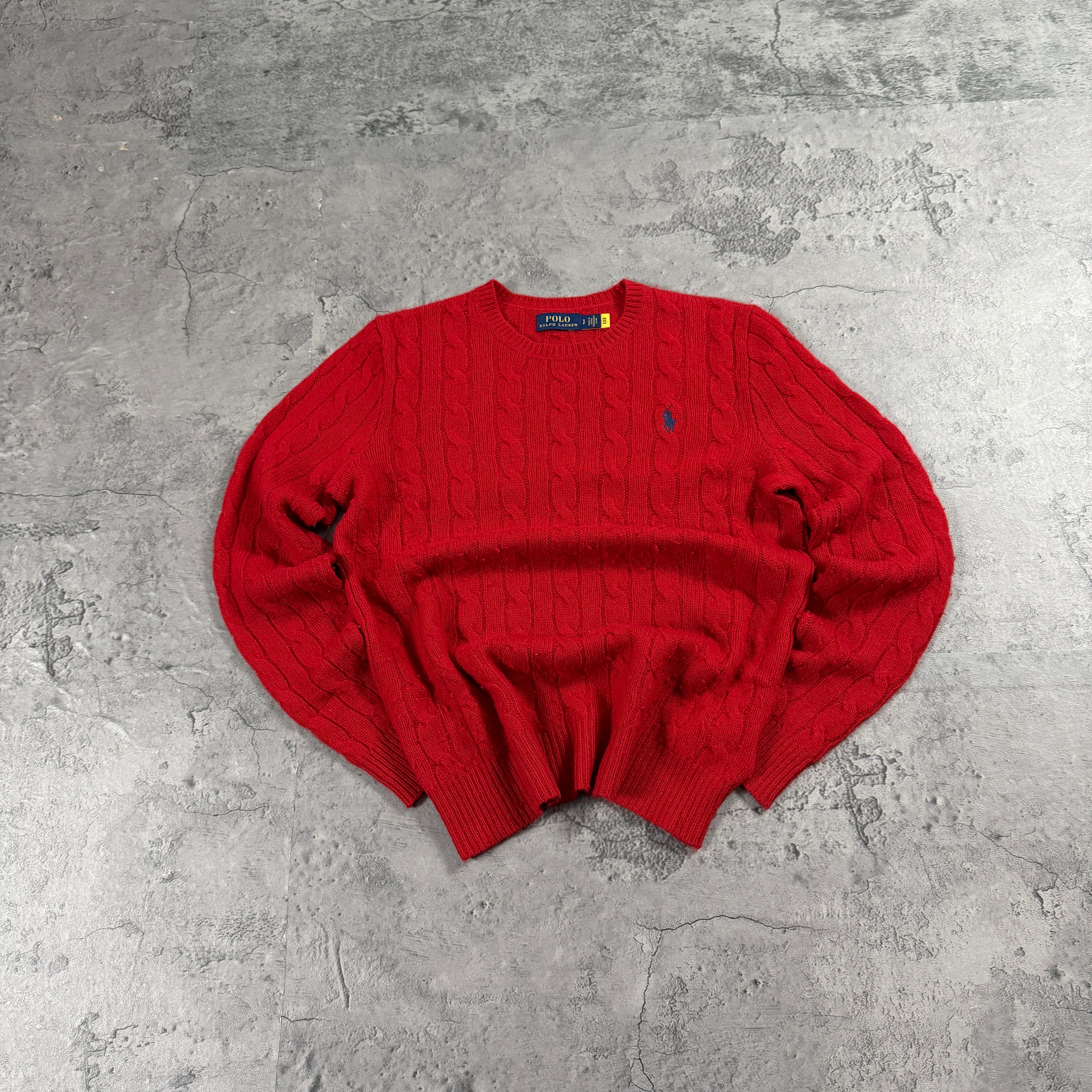 Ralph Lauren Strickpullover Zopfmuster Women (S)