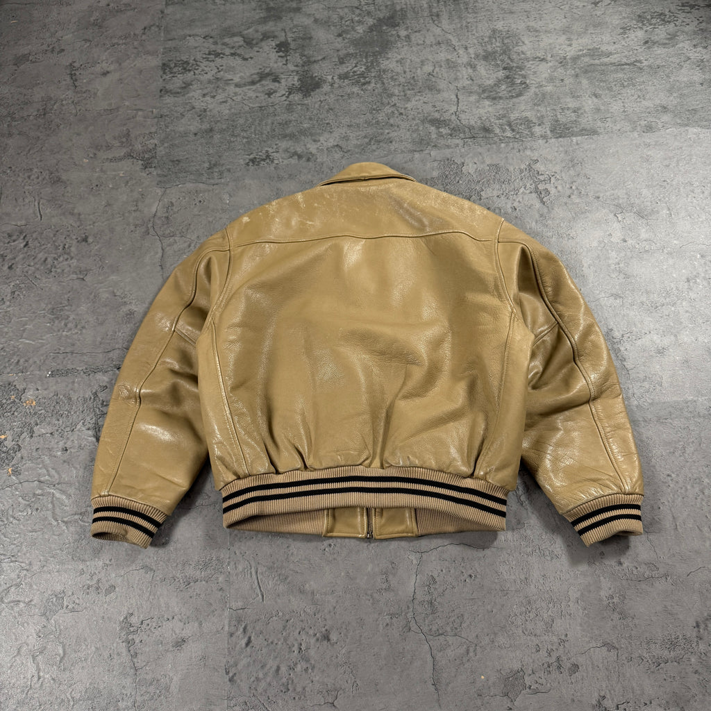 Vintage Redskins Lederjacke (L)