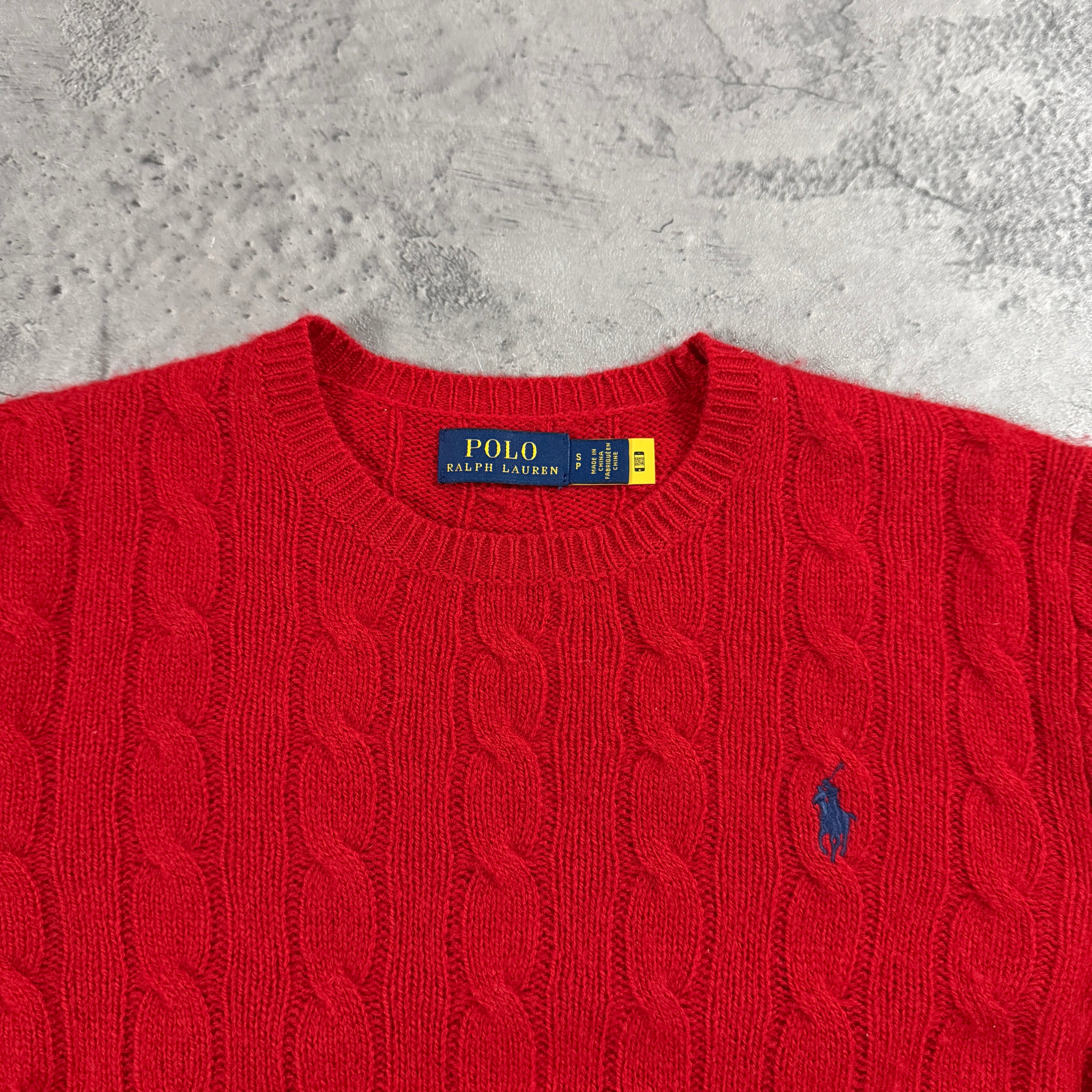 Ralph Lauren Strickpullover Zopfmuster Women (S)