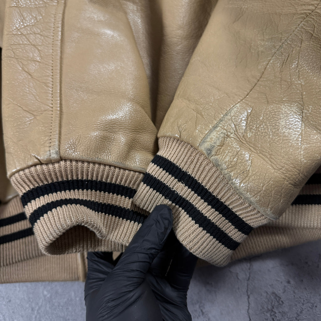 Vintage Redskins Lederjacke (L)