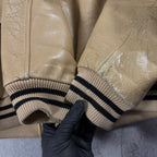 Vintage Redskins Lederjacke (L)
