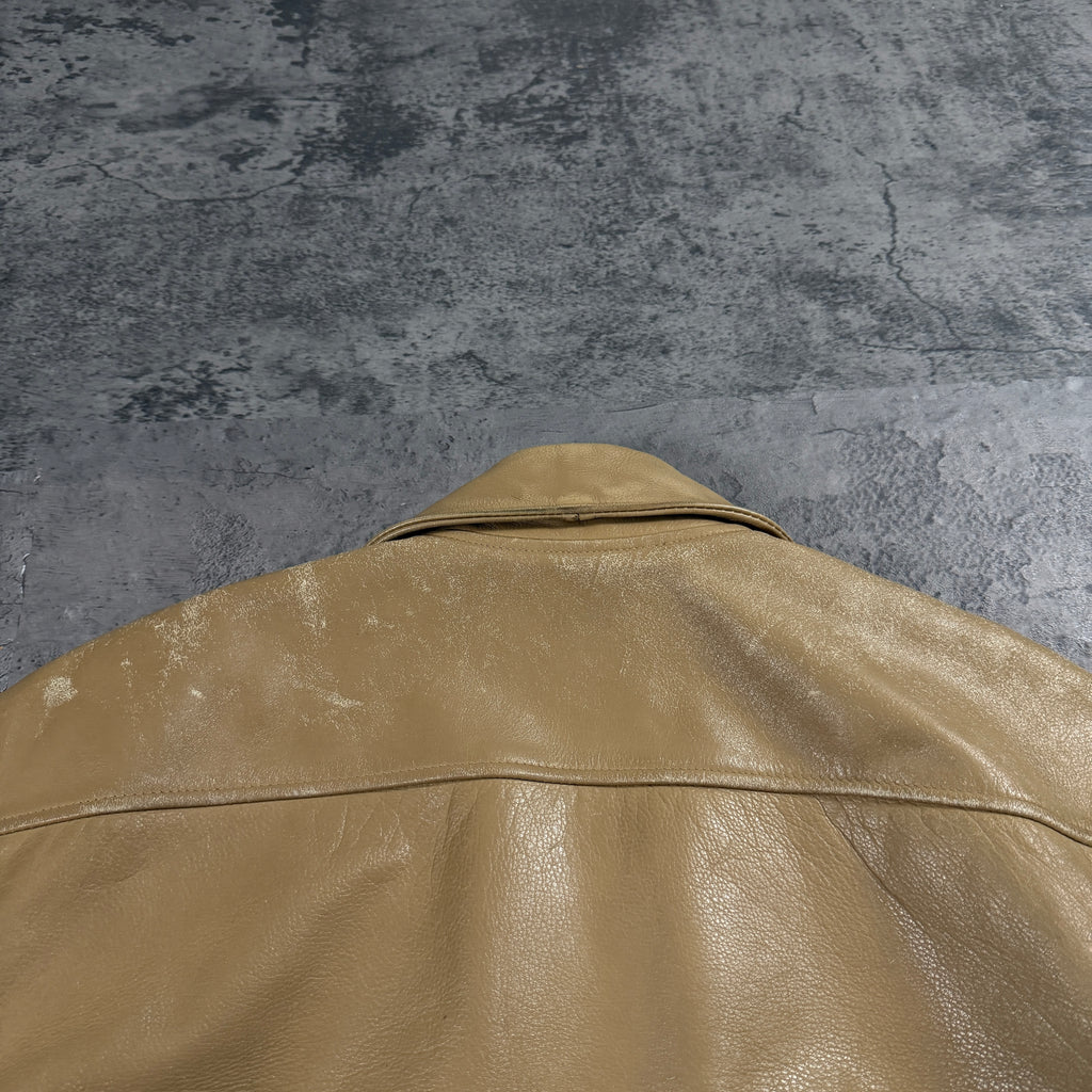 Vintage Redskins Lederjacke (L)