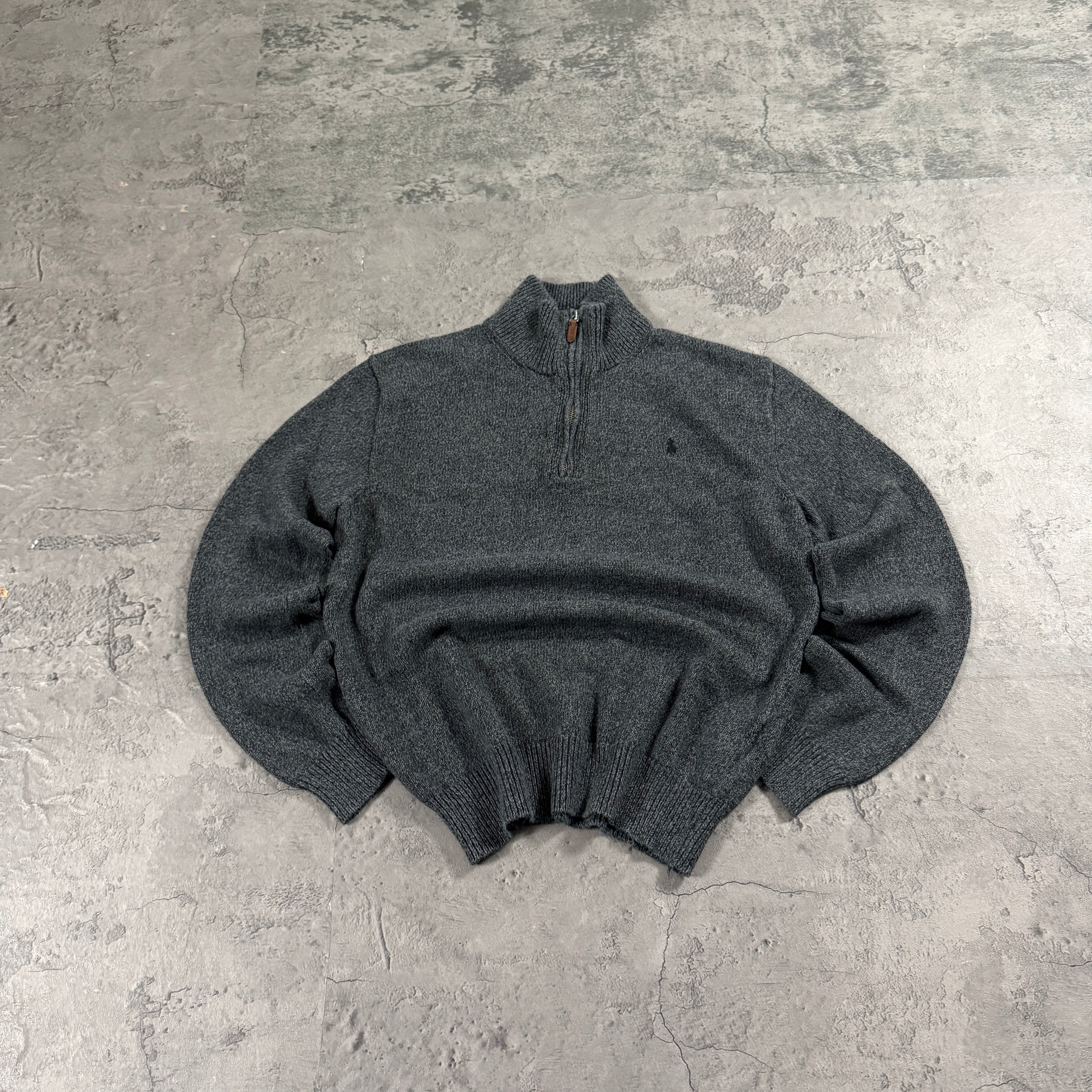 Ralph Lauren 1/4 Zip Strickpullover (S)