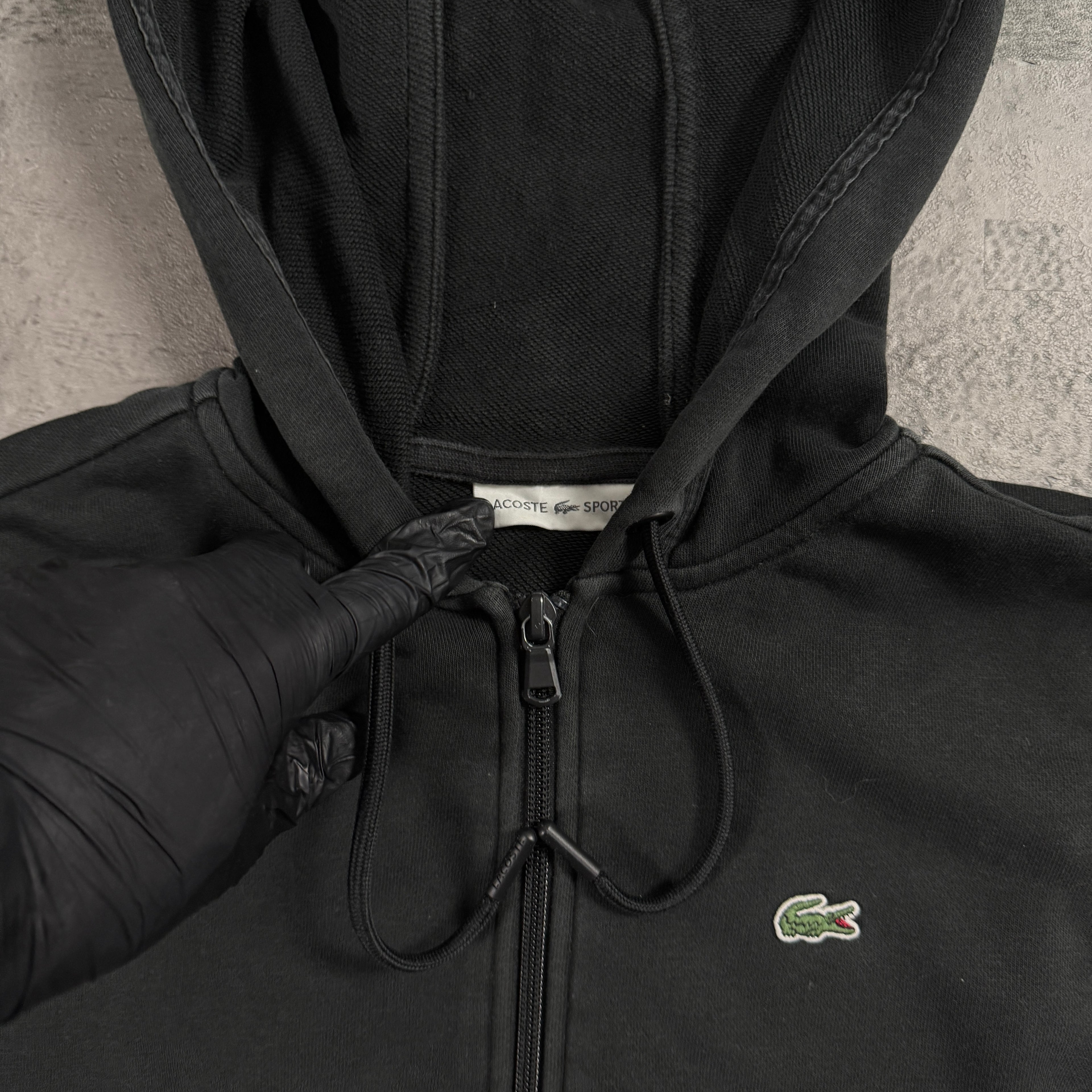 Vintage Lacoste Full Zip Hoodie Women (S)