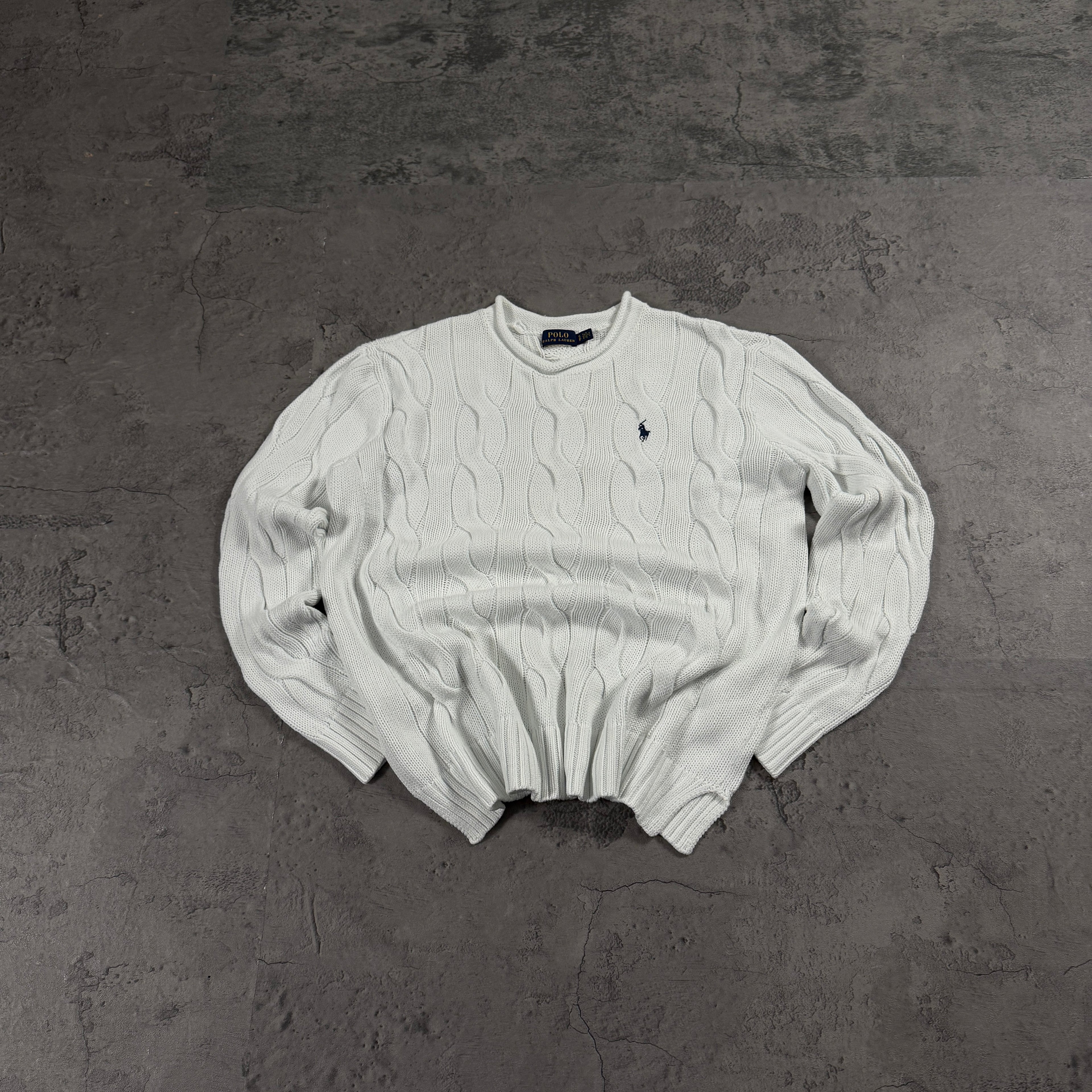 Ralph Lauren Strickpullover Zopfmuster Women (S)