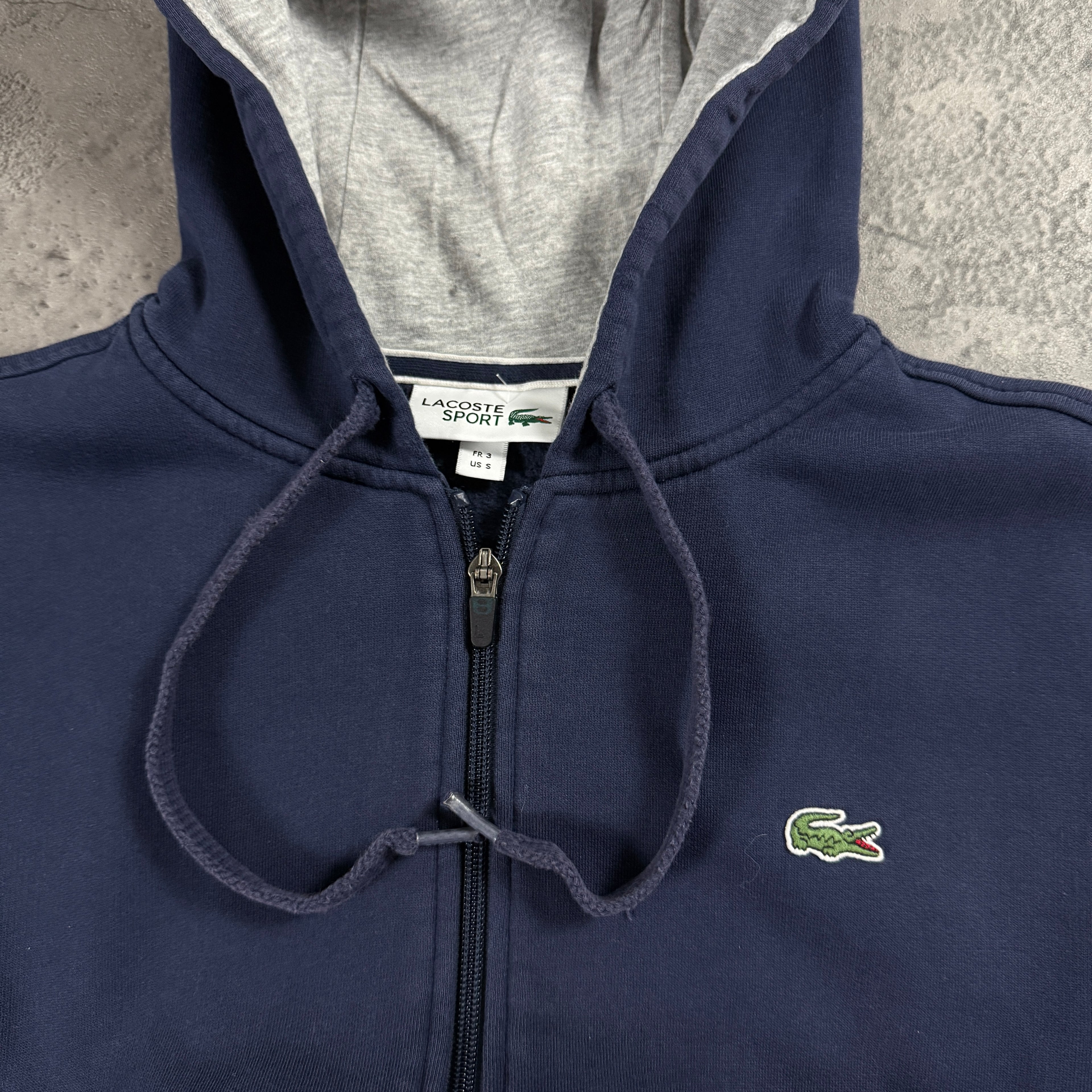 Lacoste Full Zip Hoodie (S)