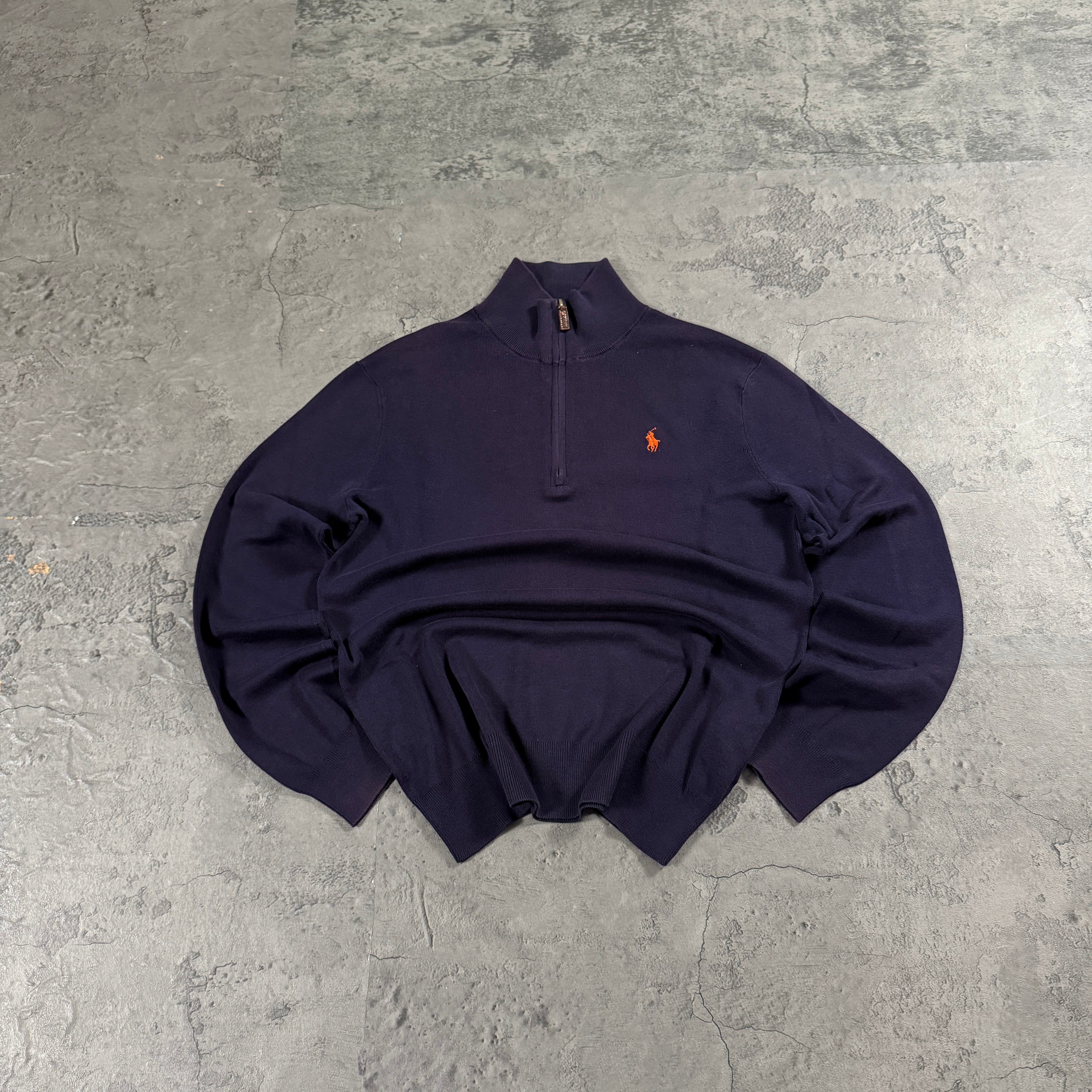 Ralph Lauren 1/4 Zip Strickpullover (S)