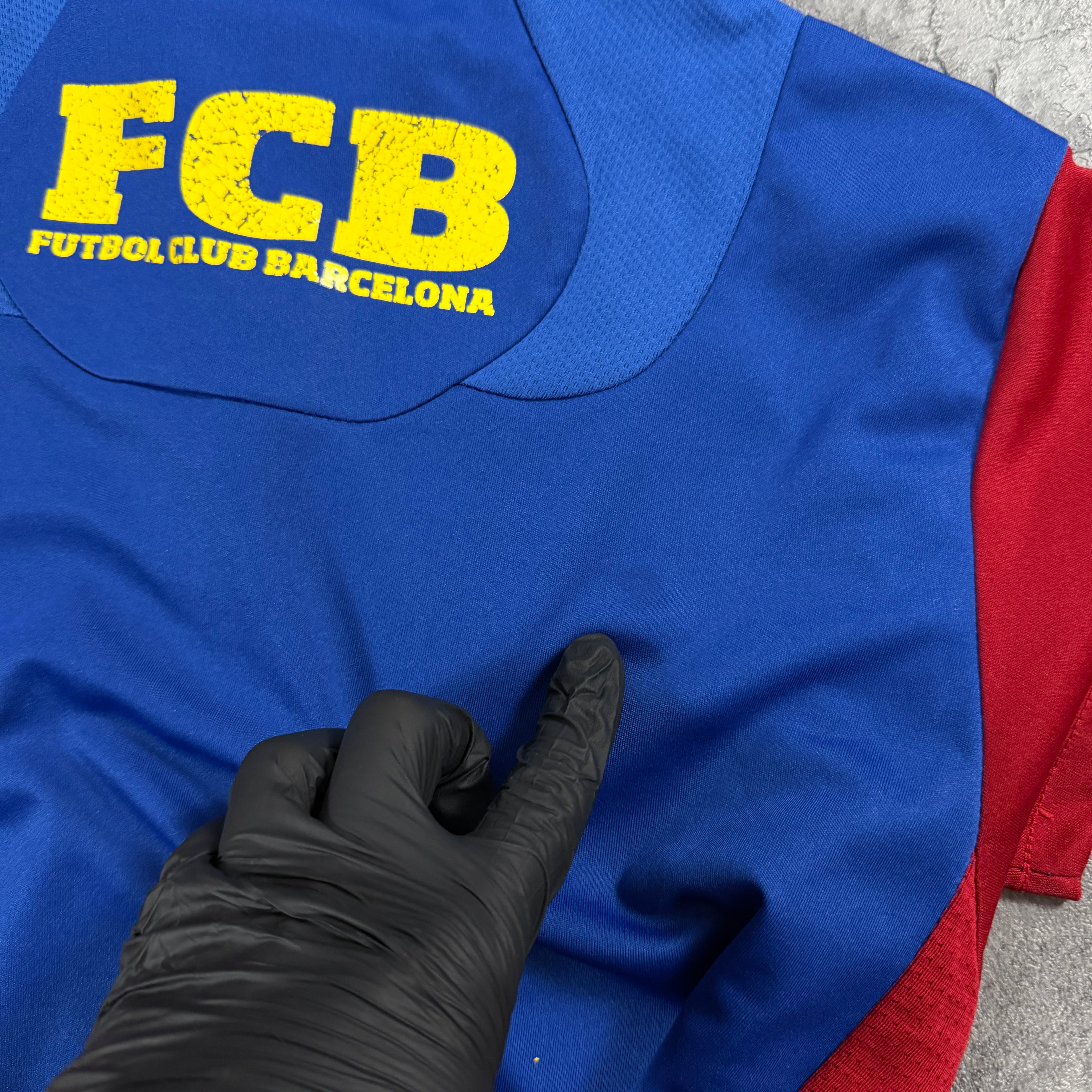 Vintage FC Barcelona Trikot (S)